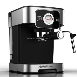 Electric Espresso MachineProfessional  Best Expresso Cafetera Coffee Maker Coffee Machine with Grinder China Espresso 3 in 1