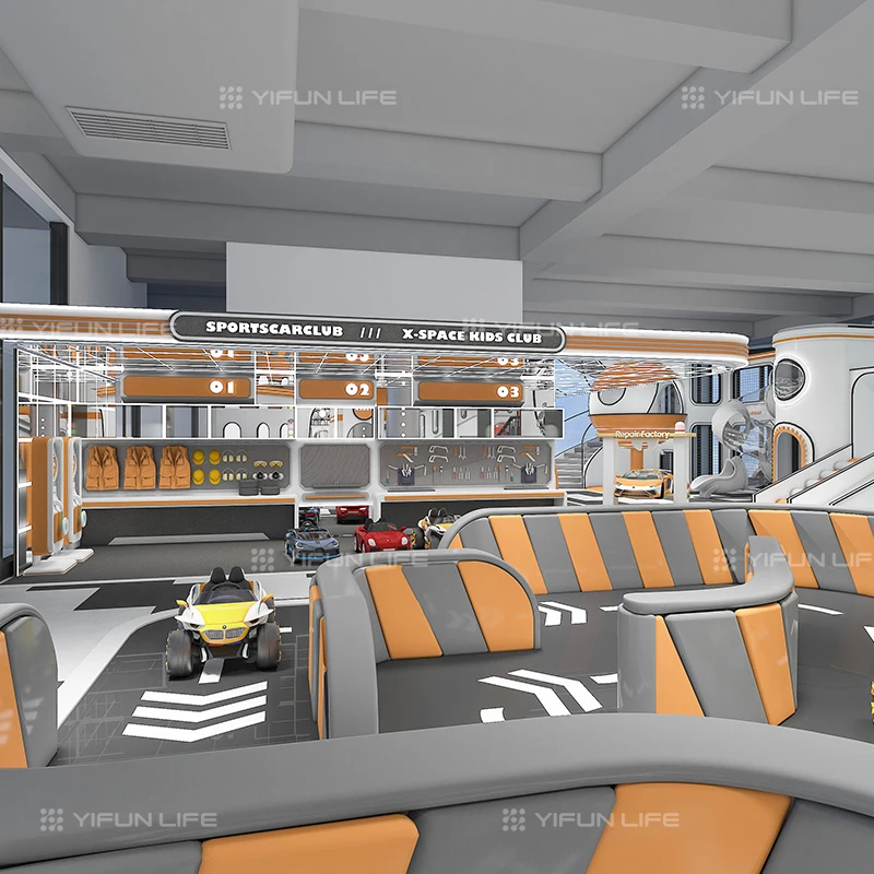 Custom Designed Indoor Children's Playground - YIFUN LIFE
