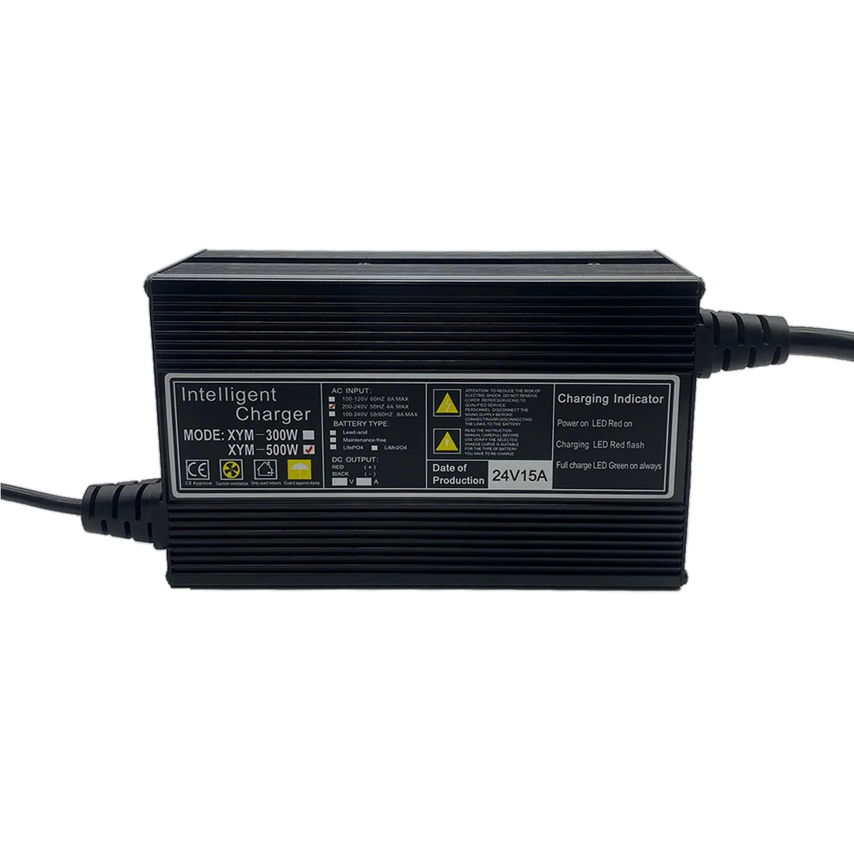 Customized High Power Fast Charging 13S 54.6V Lithium Ion Battery Chargers 48v 6A Lifepo4 Charger