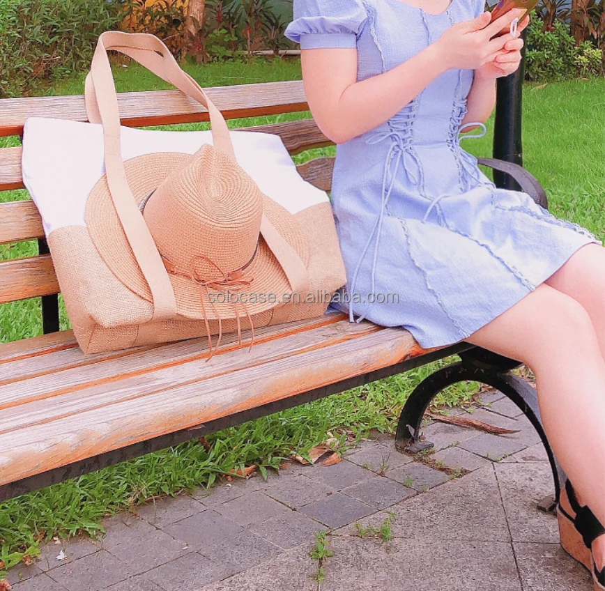 Hat-Set of 2 Premium Beach Bag Bundle