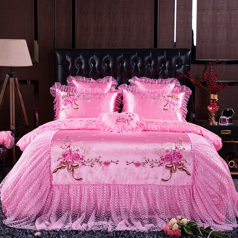 Wholesale Luxury Duvet Bedding Set King Size Silk Quilt Comforter