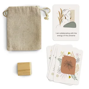 Personalised Printed Christian Bible Verse Prayer Cards Set Design Self Care Affirmation Card Deck for Stress Relief