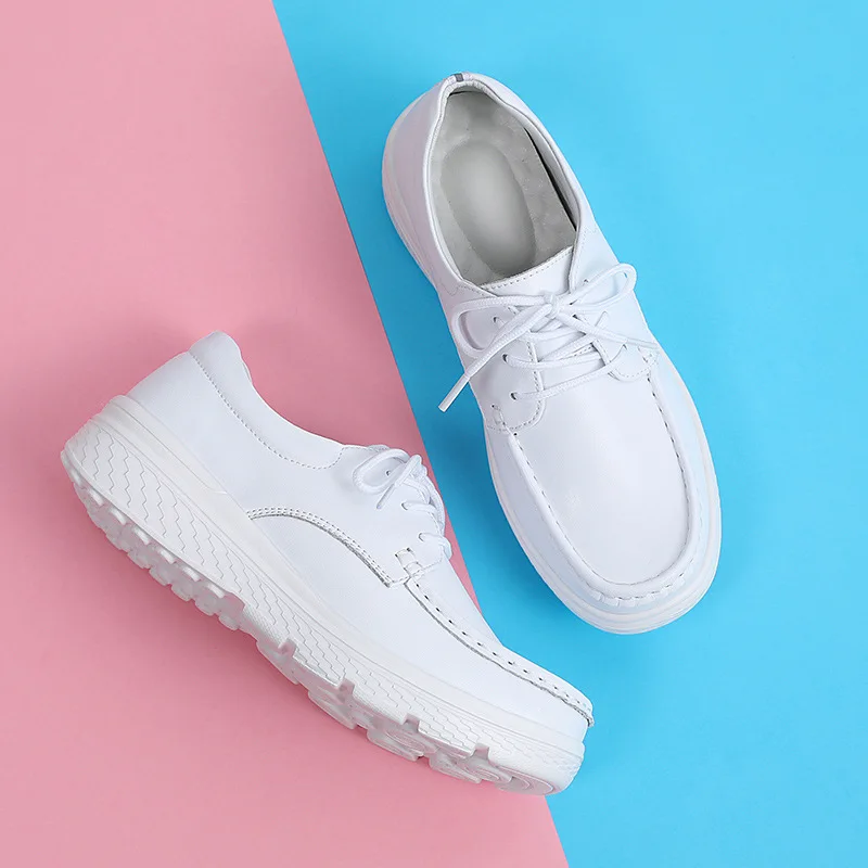Wholesale Women's Anti-Slip Nurse Shoes for Autumn&Winter- Breathable Soft Sole, Thick Comfortable Design