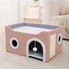 Large cat bed-604034 cm-pink