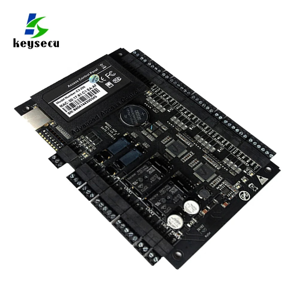 ZK Teco Software 2 Doors RFID Smart Card Access Control Board Security Access Controller Panel Products Real Time Monitoring