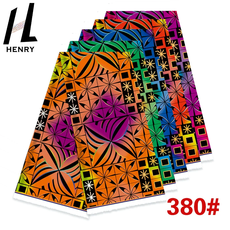 Henry Factory Direct Tribal Style Islander New Design Floral Polyester