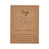 Virgo con carta