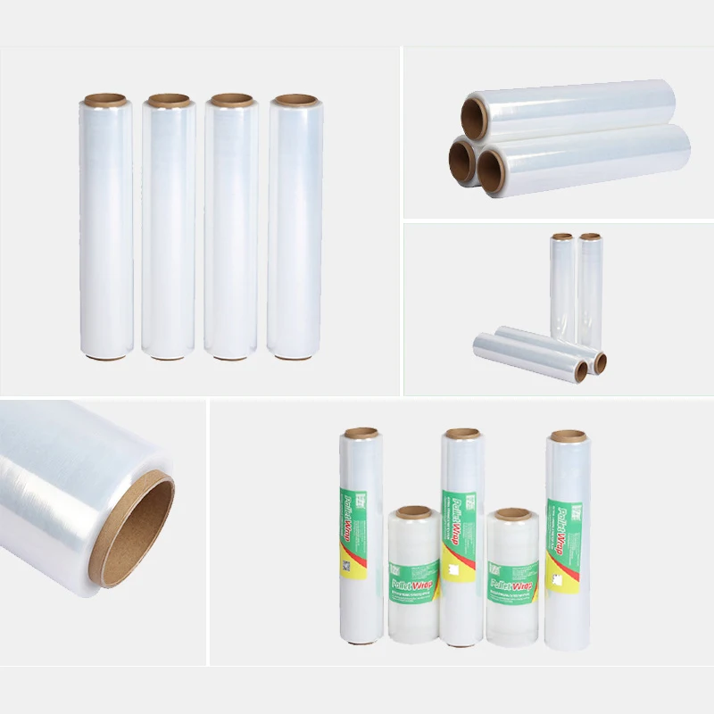 Factory Price Transparent Lldpe Pallet Stretch Film Plastic ...