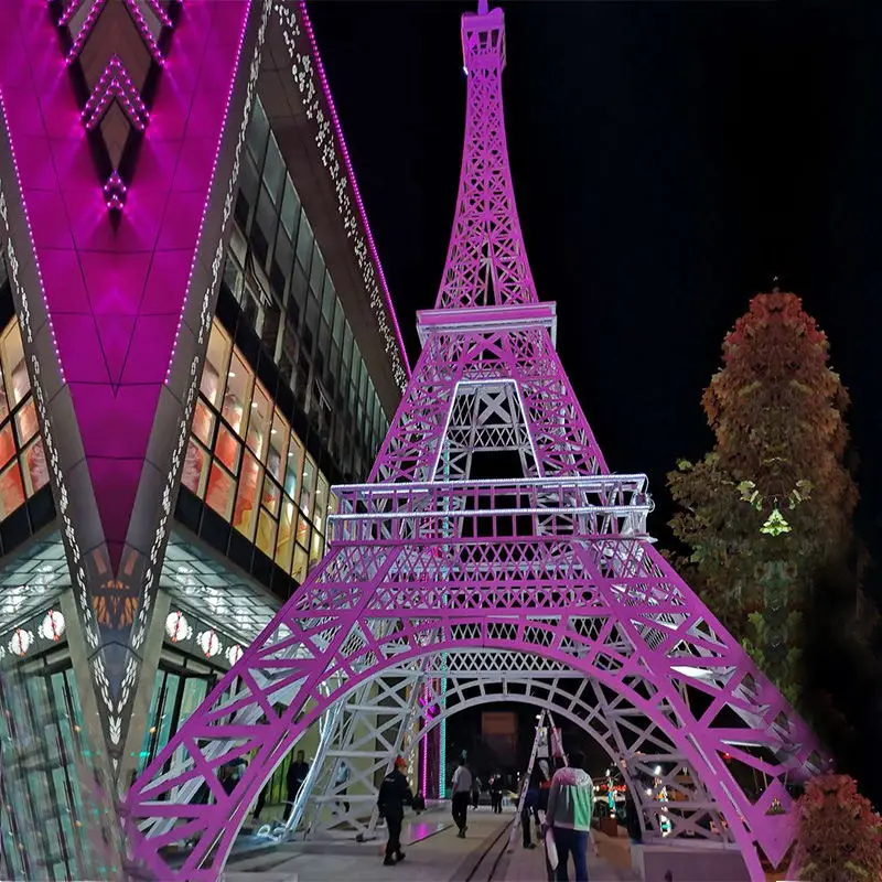 造園装飾大型金属アート彫刻20 mエッフェル塔彫刻パリタワー