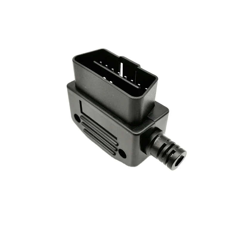 OBD OBDII 16Pin obd разъемов OBD2 16 контактный разъем корпус + линейная карта