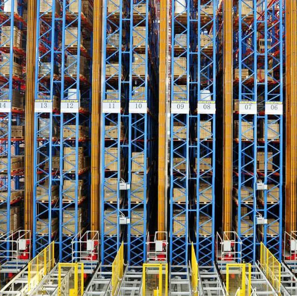 Automated Target Retrieval Racking System Pallet ASRS Warehouse Automated Storage Retrieval System