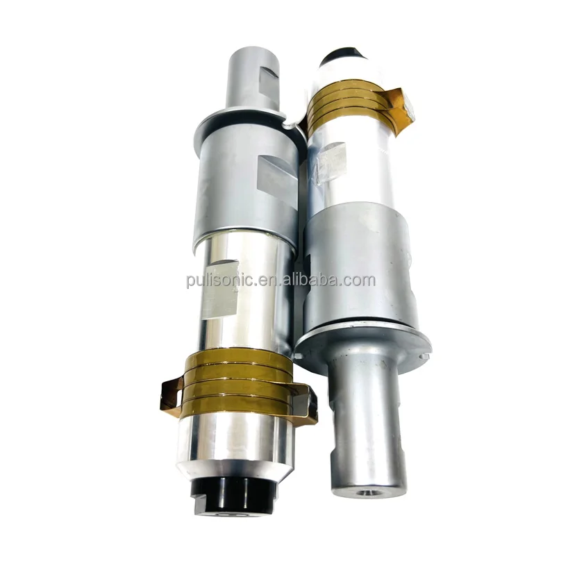 Ultrasonic Welding Transducer Ultrasonic Converter Booster 20khz Ultrasonic Transducer Ultrasonic Plastic Welding Transducer