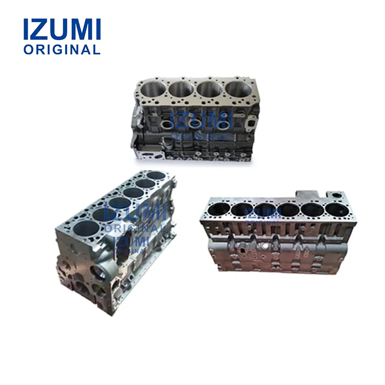 IZUMI ORIGINAL H07D H07D-T H07DT Cylinder Block Diesel Engine Parts For HINO