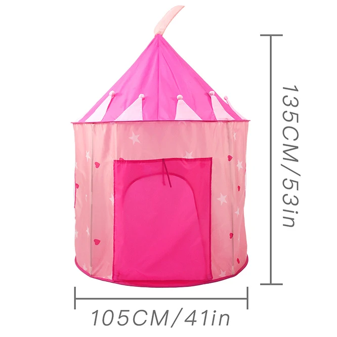 Tente Princesse Rose RELSY • Pop-Up • 100x135cm • Pour Enfants