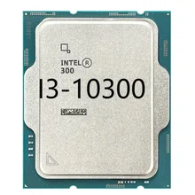 For Intel Core I3-10300 3.7GHz 4-Core 8-Thread Processor NEW LGA 1200 Cpus for PC Games Compatible 10gen Motherboard Used
