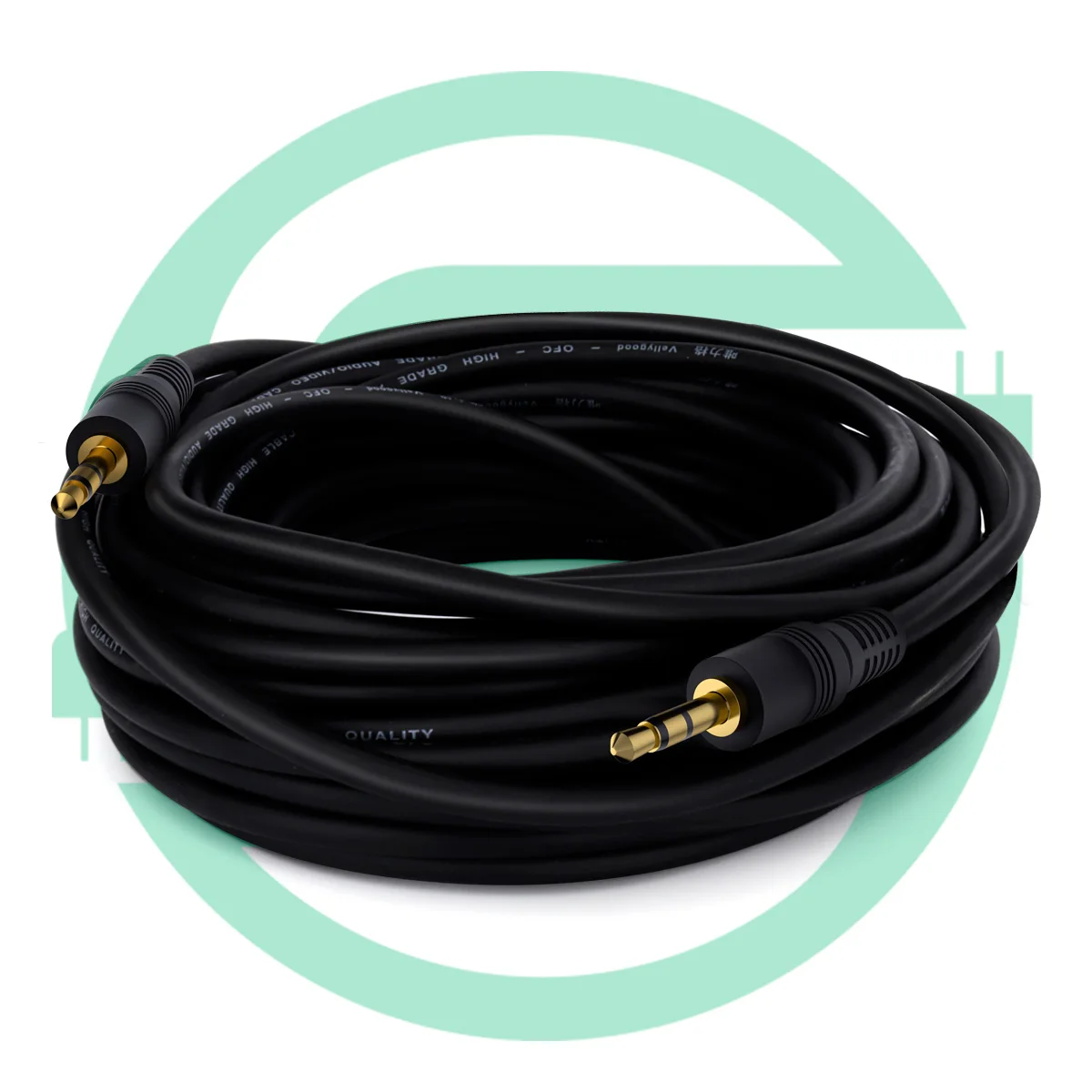 3M Kabel Aux Hi-Fi Suara Audio Auxiliary Input Adaptor Male Kabel  untuk Headphone Mobil home Stereo Speaker