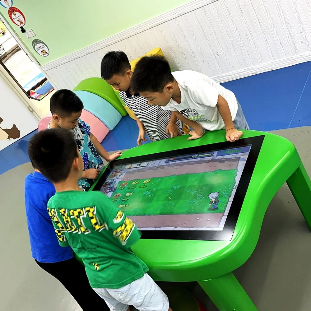 POLING 32INCH  40 Touch Multimedia Table 3 Mm 400 Nits Kiosk Interactive Table