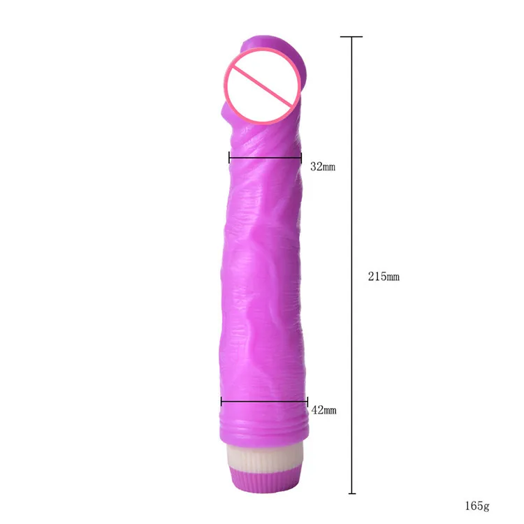 Realistic Dildo Battery Power Strong Vibrator Anal Sex Toy for Female