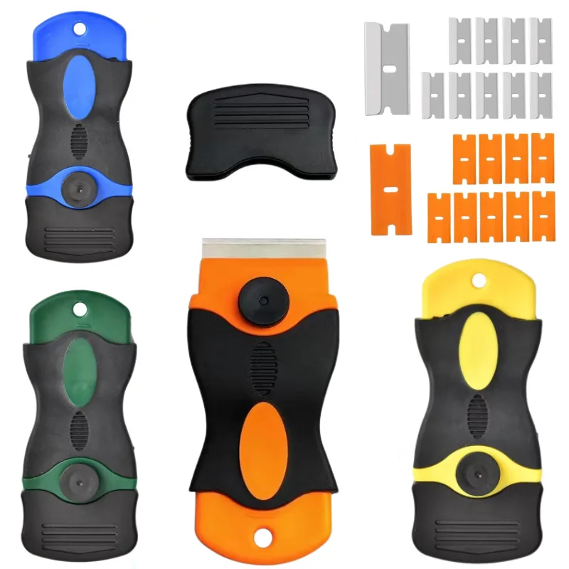 Label Sticker Remover Clean Window Oven Glass Razor Blade Cleaning