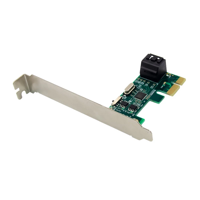 Pcie 2 Port Add On Card 6gbps Pciexpress Sata 3 Controller To Sata 3.0  Pci-e Expansion Card Adapter Converter Riser Chip Asm1061 - Buy Pcie 2 Port  Add 