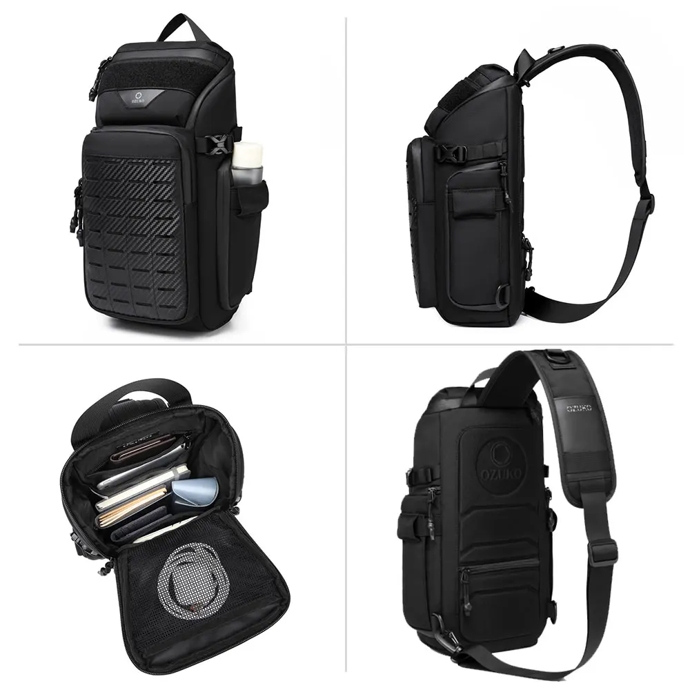 Ozuko 9680 Trendy Crossbody Bag – Lightweight, Water-Resistant