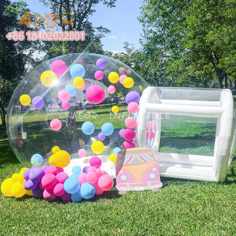 Inflatable Toddler Soft Play Rental Party Event Balloon Bubble House Birthday Rental Kids Bubble Tent Balloon House