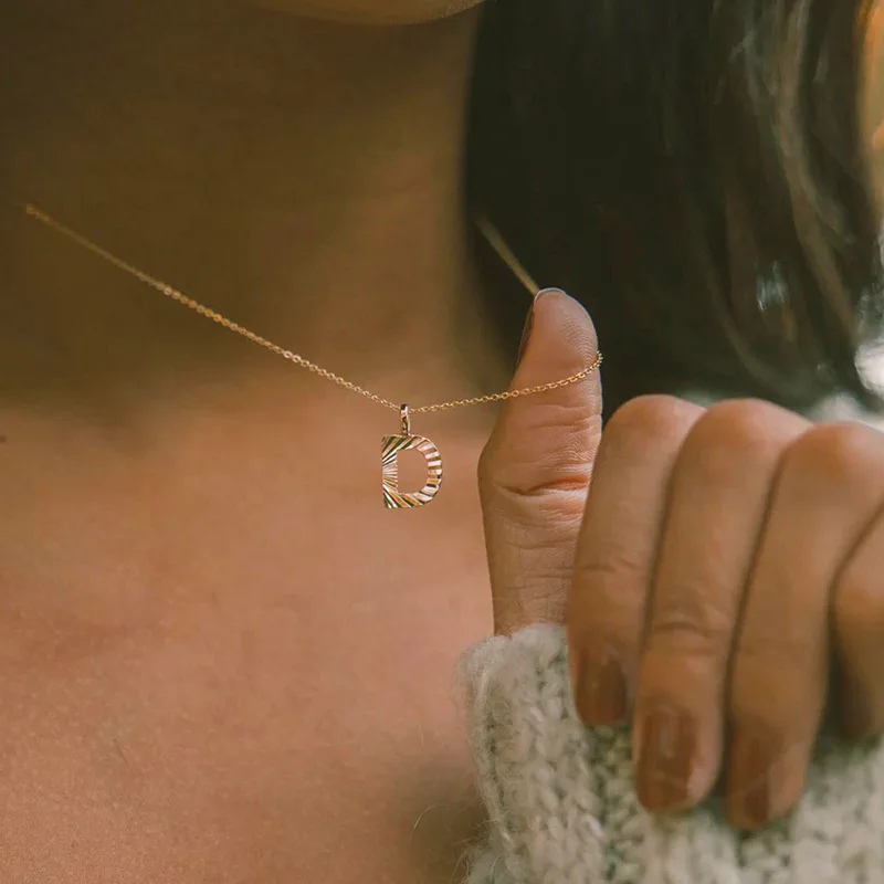Initial Choker Necklace