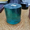 Zafiro del laboratorio del Paraiba áspero