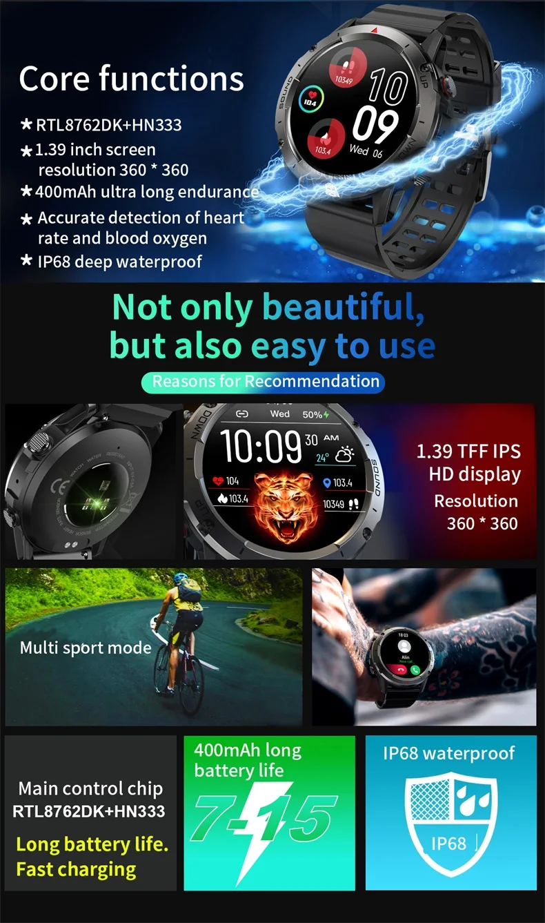 NX9 Smart Watch Men with Sports Fitness Tracker Music Control Phone Call Smart Watch Waterproof 400mAh Big Battery Calling Smart Watch for Men (6).jpg