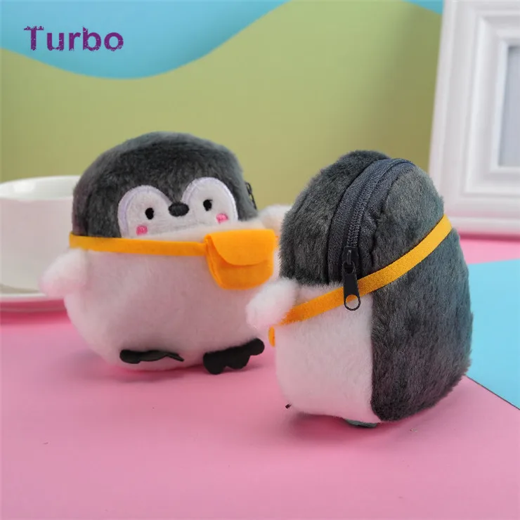 Low Moq Hot Selling Korean Style Cute Zipper Small Wallet Coin Purses  Cartoon Plush Penguin Shaped Keychain Frame Bag - Buy Wallet Coin  Purse,Coin Purses Cartoon,Coin Purse Frame Product on 