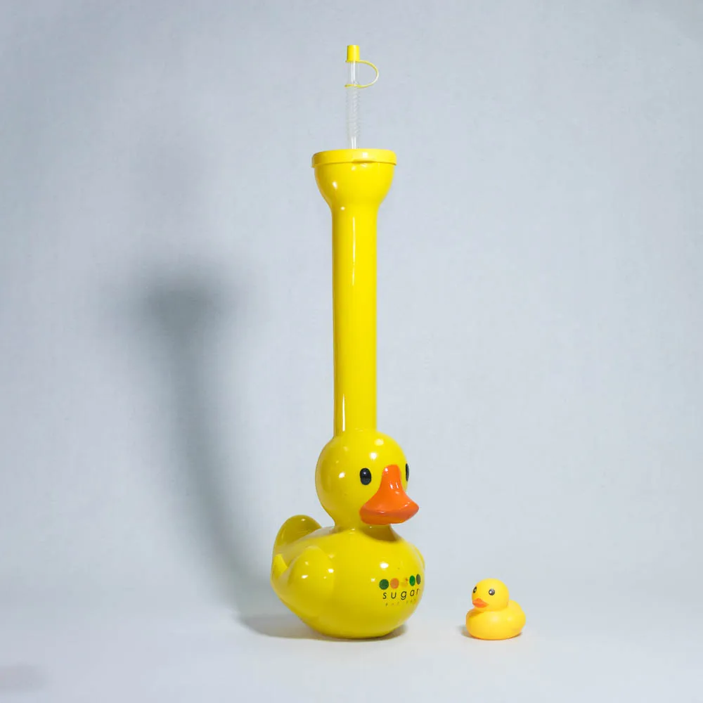 Buy Wholesale China G.duck Little Yellow Duck Creative Landscape Cup Cover  Tide Cool With Straw Plastic Tumblers & Tumbler at USD 3.22