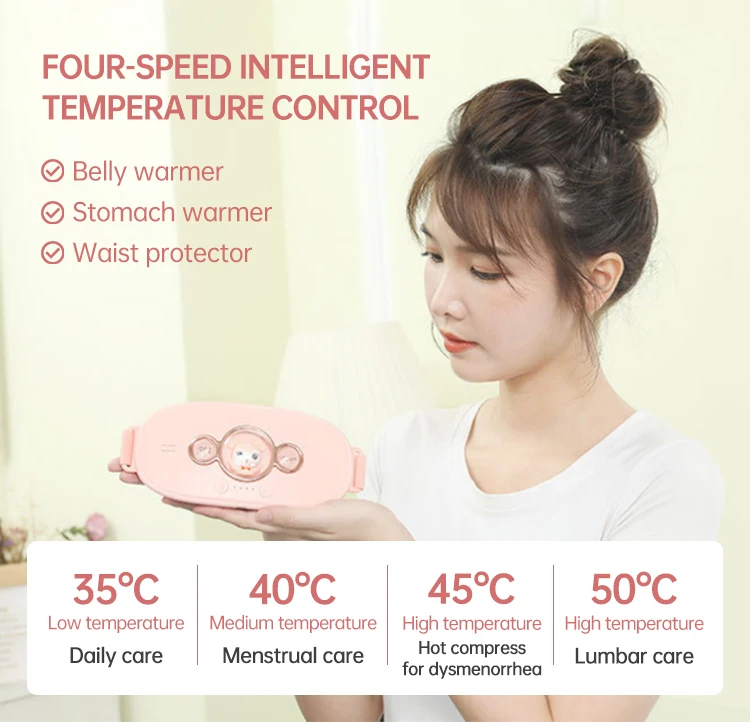 Oem Electric Lumbar Stomach Heating Massage Womb Uterus Waist Abdomen ...