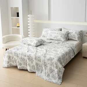 Cooling Quilt 3D Digital Print Bedding Set Polyamide Spandex Cool Blanket Lightweight