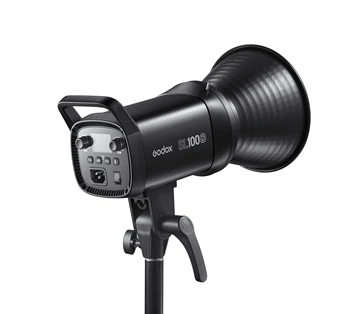 Godox SL100D SL-100D 100W 5600K White Version LCD Panel LED Video Light Continuous Output Bowens Mount Studio Light detail image
