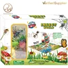 Conjunto de animales insectos sólidos B