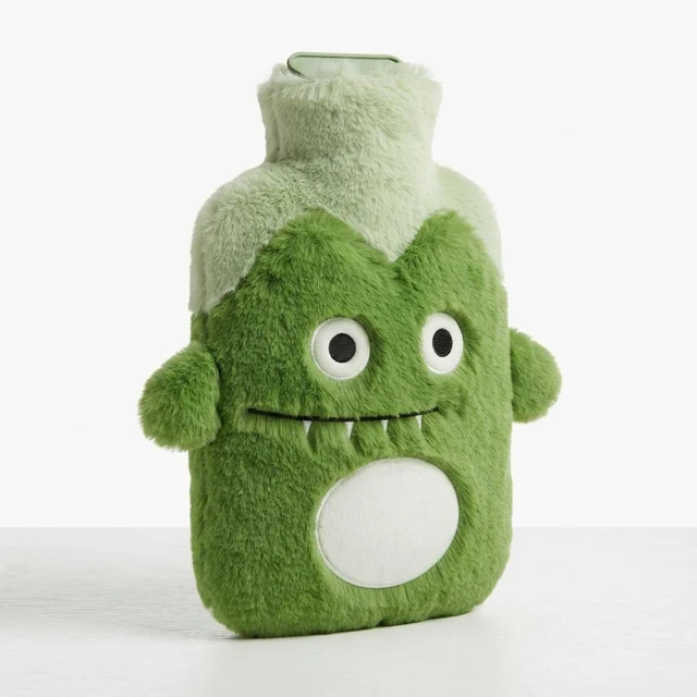 Fluffy Plush Hot Water Bottle