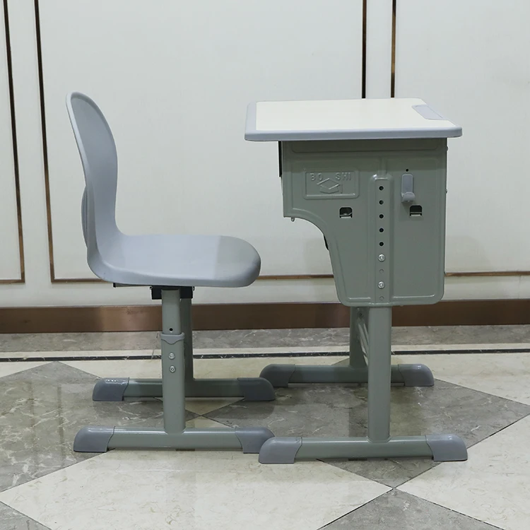 Double-Layer Desk School Desk and Chair Cheap Price Kids School Desk and Chair