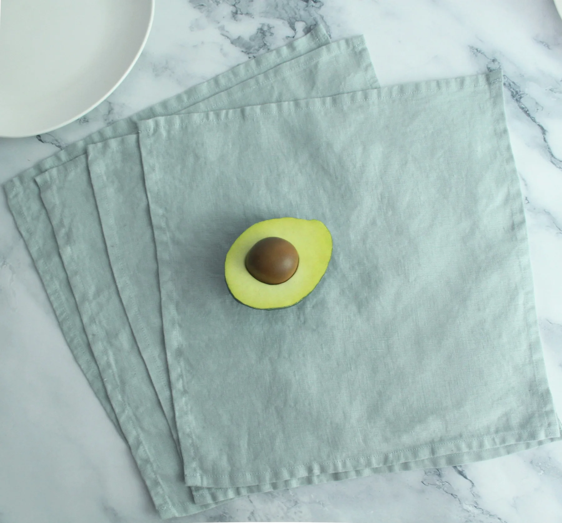 Wholesale Washable Linen Napkins Restaurant Luxury Handmade Linen