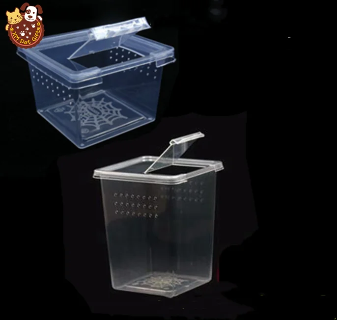 65x65x45mm Spider Small Rearing Box With Flip Cover Vent Hole Live ...