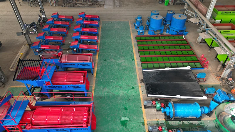 Small Scale Alluvial Gold Washing Plant Gold Gravity Separator Machine Gold Extraction Equipment