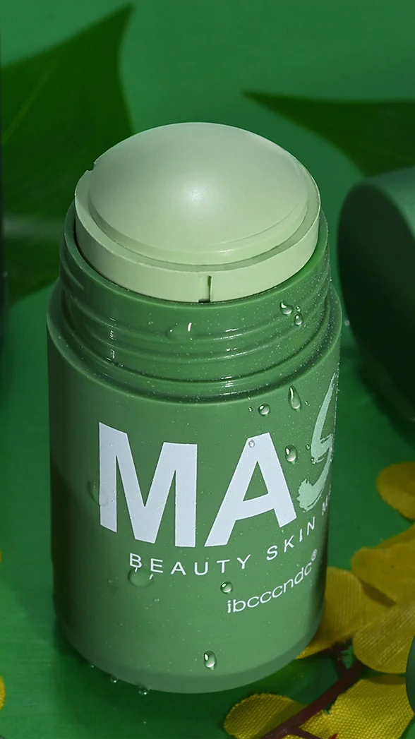 elaimei green mask stick brightening vitamin c strawberry