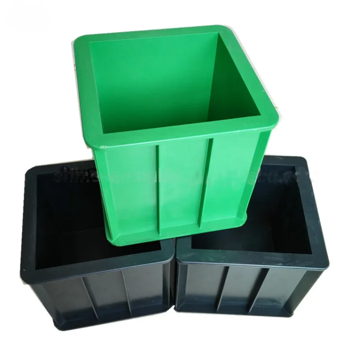 Lab test Mold  Plastic Concrete test Cube Moulds 15CM 150mm  Plastic Cube Mould