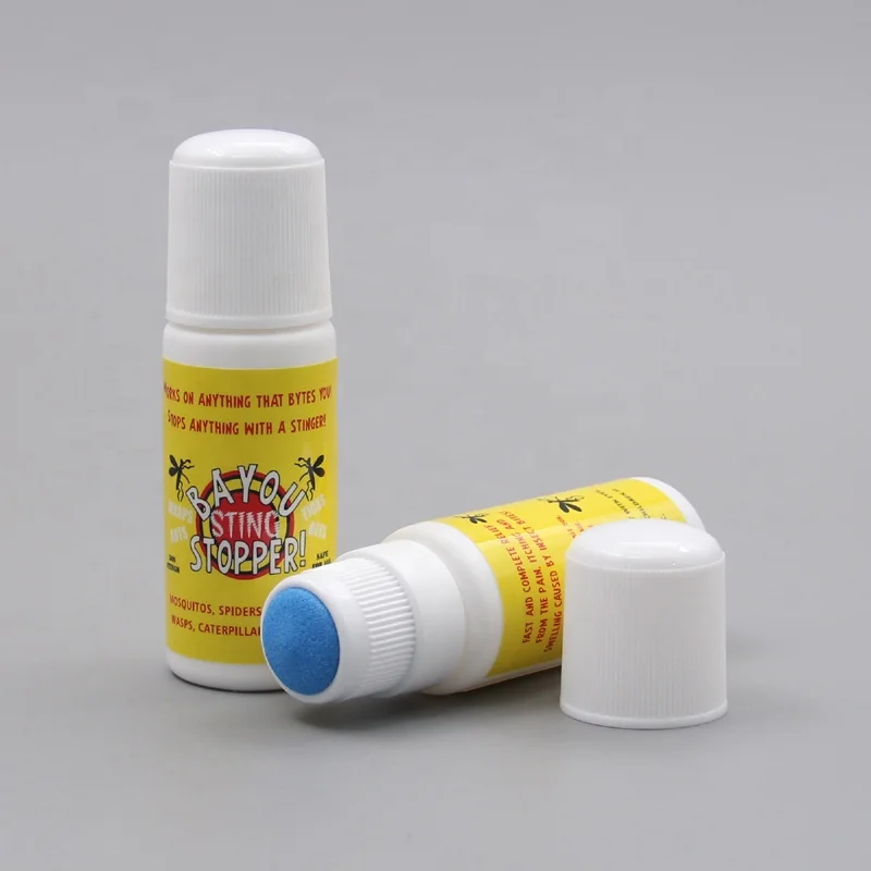 50ml HDPE Plastic Empty White Daubing Sponge Applicator Bingo Bottle With Screw Sponge Cap