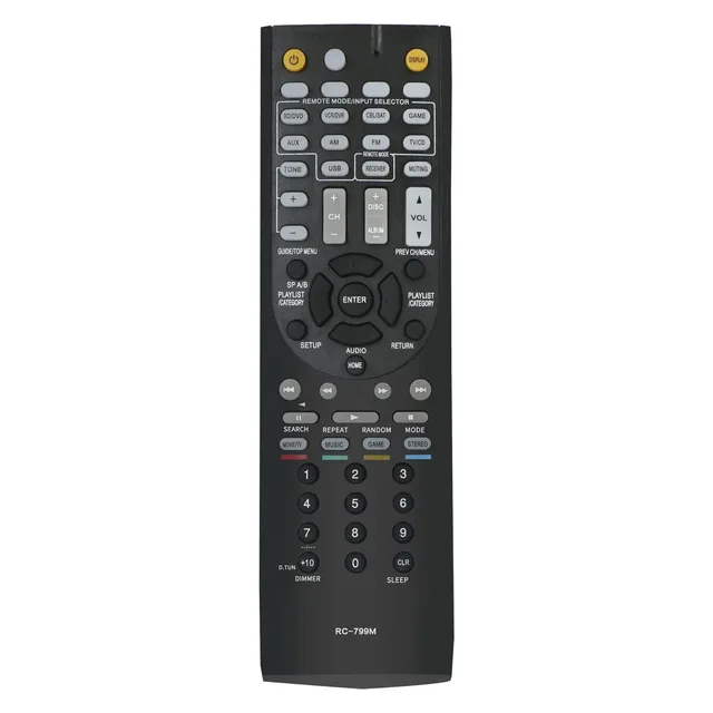 New RC-799M Remote Control For ONKYO Audio Video Receiver RC-834M HTS5400 HTR391