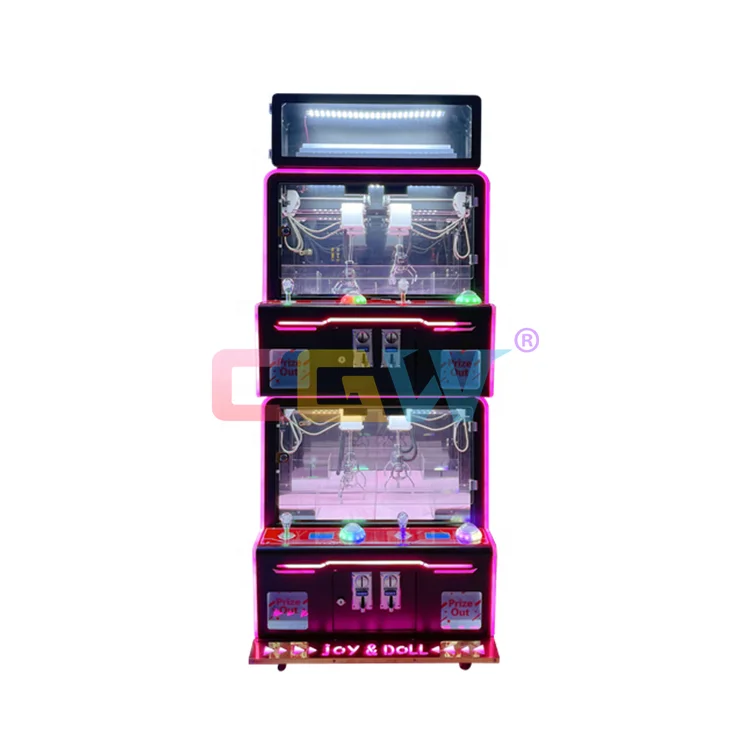 CGW 2 Player Toy Story Mini Crane Claw Machines Coin Operated Chocolate Claw Machine Candy Game Multi Crane Vending Machine