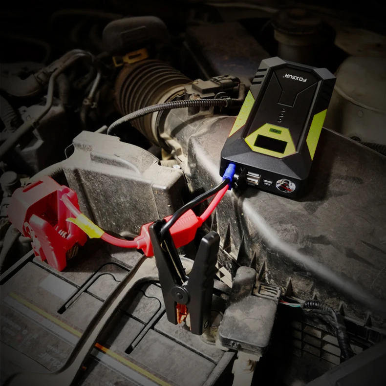 FOXSUR FJS 600 Charger Starting Device 12v Auto Emergency Car Battery Starter Car Jump Starter