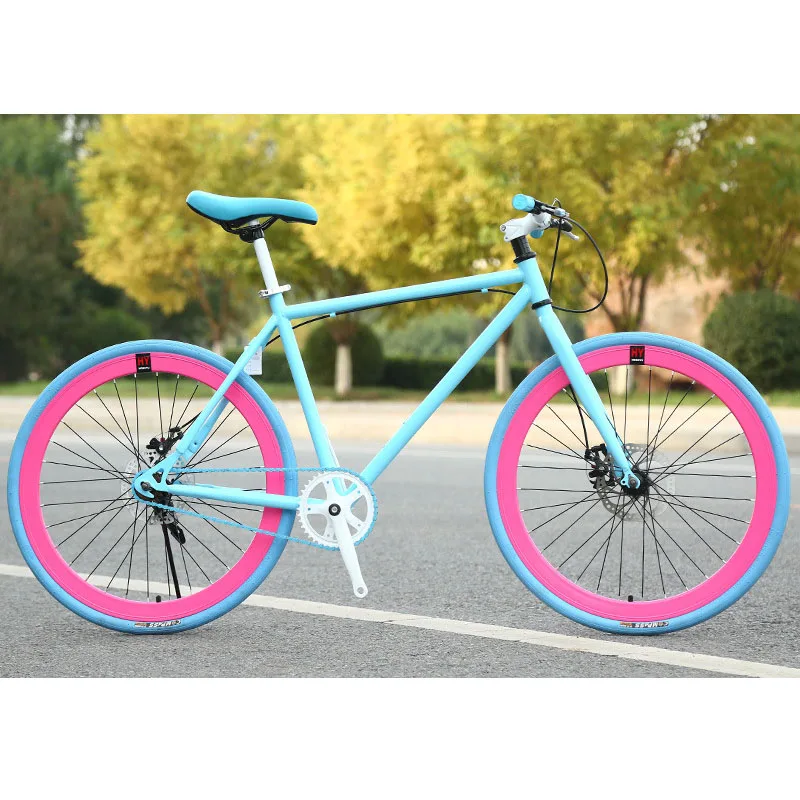 シングルスピード 楽天市場】ピストバイク 自転車 シングルスピード 6KU Fixed
