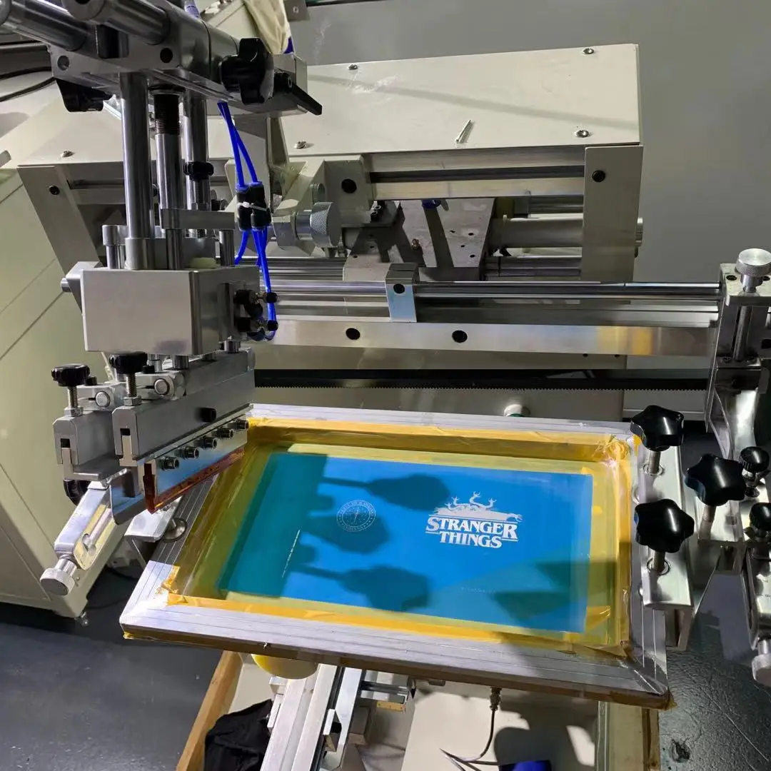 Semi Automatic Plastic PP Paper Cup Screen Printing Machine