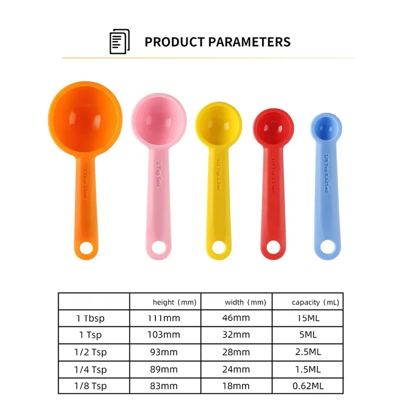 Collapsible Measuring Cups and Measuring Spoons - Portable Food Grade  Silicone Measurement Cup Set for Liquid & Dry Foods - Baking & Cooking -  Kitchen