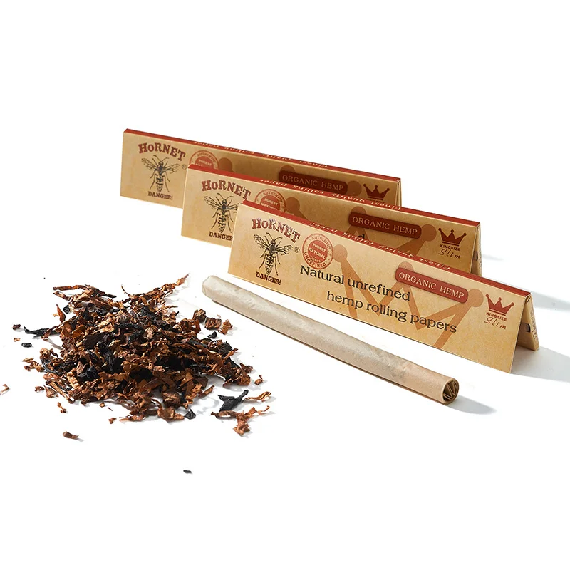 Best Price Smoking Paper Roll Natural Custom Rolling Papers Unbleached Hemp Rolling Paper With